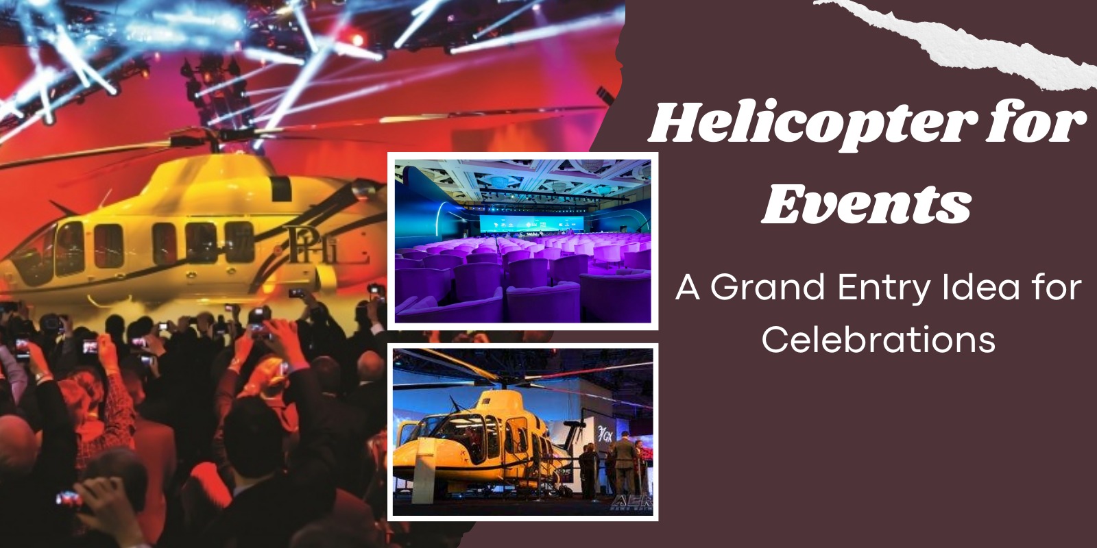 Helicopter for Events